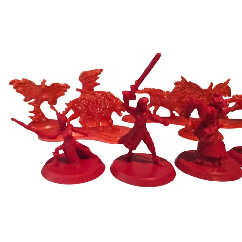 Magic The Gathering Game Arena of the Planeswalkers 10 Replacement Red Figures